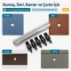 Hole Punch Set with Interchangeable Tips 1-5 mm for Leather and Fabric Accessories