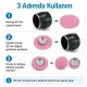 32 boy 20 mm kumaş kaplama kumaş kesim kalıbı, düğme kaplama için doğru ölçüde kumaş kesimi sağlar
