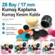 28 boy 17 mm kumaş kaplama kumaş kesim kalıbı, düğme üretiminde kumaşın doğru ölçüde kesilmesi için ideal yardımcı ekipman