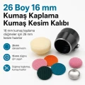 26 Boy 16 mm Kumaş Kaplama Kumaş Kesim Kalıbı KKSKKLP0004