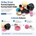 24L / 15 mm / 0.59 in Fabric Cutting Die for Cover Buttons KKSKKLP0005