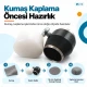 16 Boy 16 mm kumaş kaplama düğme için kumaş kesim kalıbı