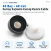 40 Boy 40 mm Kumaş Kaplama Düğme İçin Kumaş Kesim Kalıbı KKSKKLP0010