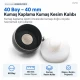 40 Boy 40 mm kumaş kaplama düğme için kumaş kesim kalıbı