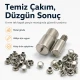 0 Tek Kapaklı Perçin Montaj Aparatı – 6 mm Perçin Çakma Kalıbı KLP000-6, çelik malzeme ile dayanıklı ve profesyonel montaj