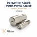 00 Tek Kapaklı 5 mm Perçin Montaj Aparatı - 5 mm Perçin Çakma Kalıbı KLP0000-5