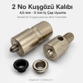 2 No Kuşgözü Kalıbı - 4,5 mm - 5 mm Kuşgözü Çakma Aparatı KLP0002