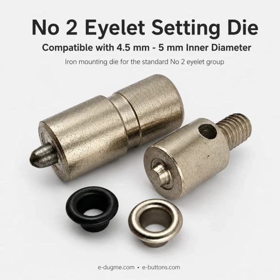 2 No Kuşgözü Kalıbı - 4,5 mm - 5 mm Kuşgözü Çakma Aparatı