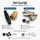 Pleated Screen Eyelet Setting and Hole-Punch Die Starter Set for 4.5 mm / 0.177 in Eyelets, Custom hole-punch die for PVC