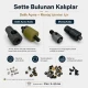 2 No 4,5 mm Plise Sineklik Kuşgözü Delme ve Montaj Kalıbı Profesyonel Seti