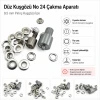 Düz Kuşgözü No 24 Çakma Aparatı – 9,5 mm Pirinç Kuşgözü İçin KLP00024DUZ
