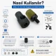 Custom 5 mm hole-punch die for pleated screen eyelets, suitable for fabric, leather, and wood preparation