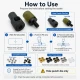 Custom 5 mm hole-punch die for pleated screen eyelets, suitable for fabric, leather, and wood preparation