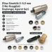 Pleated Screen Eyelet Setting and 5 mm / 0.197 in Hole-Punch Die Starter Set for 5–5.5 mm / 0.197–0.217 in Eyelets KLP00030SinSET
