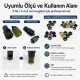 3 No Plise Sineklik Kuşgözü Delme ve Montaj Kalıbı Seti, 5-5,5 mm ölçülerde, PVC şeritler için delik hazırlama ve montaj