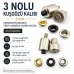 3 Nolu Kuşgözü Kalıbı 5 mm Kendinden Delmeli Ters Kuşgözü Çakma Kalıbı KLP0003D