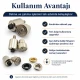 3 Nolu Kuşgözü Kalıbı 5 mm Kendinden Delmeli Ters Kuşgözü Çakma Kalıbı KLP0003D
