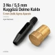 5 mm Eyelet Hole Punch Die for clean hole preparation in fabric, leather, and wood applications
