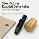 5 mm Eyelet Hole Punch Die for clean hole preparation in fabric, leather, and wood applications