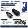 Custom Pleated Insect Screen Eyelet Setting Die for 5–5.5 mm / 0.197–0.217 in Eyelets KLP0003Sin