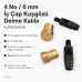 4 No / 6 mm İç Çap Kuşgözü Delme Kalıbı KLP00040DEL