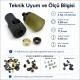 Custom 6 mm hole-punch die for pleated screen eyelets with 6-6.5 mm inner diameters, suitable for leather, fabric, and