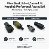 4 No / 6–6,5 mm Plise Sineklik Kuşgözü Delme ve Montaj Kalıbı Profesyonel Seti KLP00040SinSETPr