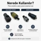 4 No Plise Sineklik Kuşgözü Delme ve Montaj Kalıbı Seti, 6 mm çapında delik açma ve montaj işlemleri için özel tasarım