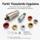4 Nolu Kuşgözü Kalıbı Kendinden Delmeli Kuşgözü Çakma Kalıbı 6 mm - 6,5 mm, kumaş montajı için ideal, dayanıklı malzeme ile