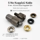 5 No Kuşgözü Kalıbı 8 mm - 8,5 mm Arası Kuşgözü Çakma Aparatı KLP0005