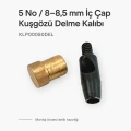 Eyelet Punching Die for 8–8.5 mm / 0.31–0.33 in Inner Diameter Eyelets KLP00050DEL