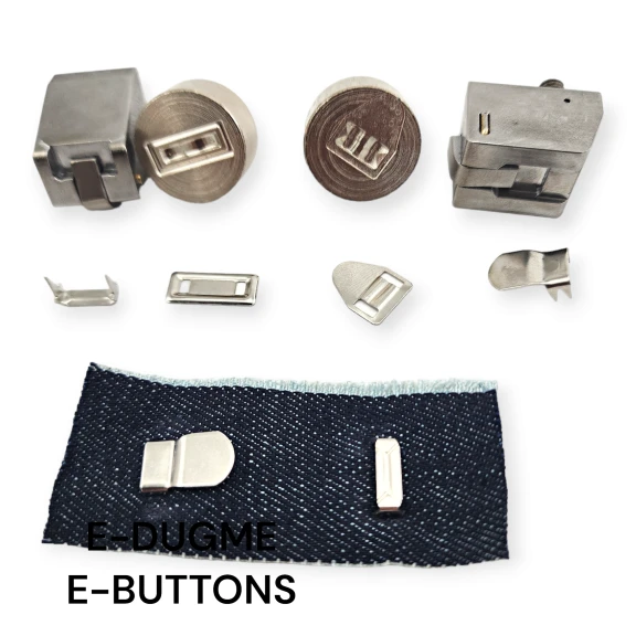 Pantolon ve Etek Kancası 4 lü Takım A050 Çakma Kalıbı KLP00050P