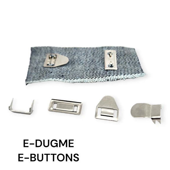 Pantolon ve Etek Kancası 4 lü Takım A050 Çakma Kalıbı KLP00050P