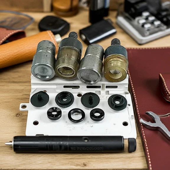 10,5 mm Plastik Çıtçıt Düğme Çakma Kalıbı KLP00105ERC