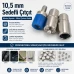 10.5 mm Sedefli Çıtçıt Montaj Aparatı - Metal Çakma Kalıbı KLP00105SDF
