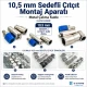 10.5 mm Sedefli Çıtçıt Montaj Aparatı - Metal Çakma Kalıbı KLP00105SDF, bebek ve çocuk giyimde kullanıma uygun dayanıklı
