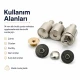 14 mm çanta mıknatısı montaj kalıbı, tek taraf troklu ve çift taraf troklu uyumlu, metal yapı ile dayanıklı ve estetik