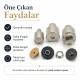 14 mm çanta mıknatısı montaj kalıbı, tek taraf troklu ve çift taraf troklu uyumlu, metal yapı ile dayanıklı ve estetik