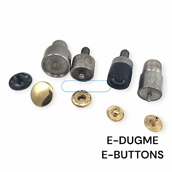 54 System 15 mm Snap Fasteners Application Mold - Fastening Mold  KLP0015