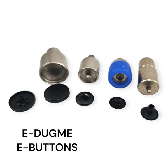 Çıtçıt Düğme Uygulama Aparatı 16 mm 54 Sistem Çakma Kalıbı KLP0016