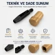 17 No kuşgözü delme kalıbı KLP0017DEL, 3,5 mm iç çap, dayanıklı metal yapısı ile tekstil, deri ve kağıt malzemelerde