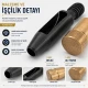 17 No kuşgözü delme kalıbı KLP0017DEL, 3,5 mm iç çap, dayanıklı metal yapısı ile tekstil, deri ve kağıt malzemelerde