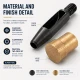 17 No kuşgözü delme kalıbı KLP0017DEL, 3,5 mm iç çap, dayanıklı metal yapısı ile tekstil, deri ve kağıt malzemelerde
