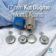 Kot Düğme Montaj Aparatı 17 mm 27L KLP0017JNS