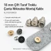 18 mm Çift Taraf Troklu Çanta Mıknatısı Montaj Kalıbı KLP0018MCK