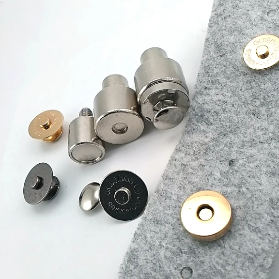 18 mm Çanta Mıknatıs Uygulama Aparatı - Tek Troklu Çanta Mıknatısı Uyumlu KLP0018MTK