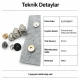 18 mm Tek Taraf Troklu Çanta Mıknatısı Montaj Kalıbı KLP0018MTK, metal yapı ile çanta ve aksesuar üretiminde hatasız montaj