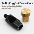 24 No / 9 mm İç Çap Kuşgözü Delme Kalıbı KLP0024DEL