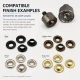 Eyelet Setting Die for 10 mm Inner Diameter Stainless Steel Eyelets, suitable for tarpaulin, tent, and banner applications