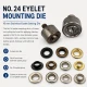 Eyelet Setting Die for 10 mm Inner Diameter Stainless Steel Eyelets, suitable for tarpaulin, tent, and banner applications